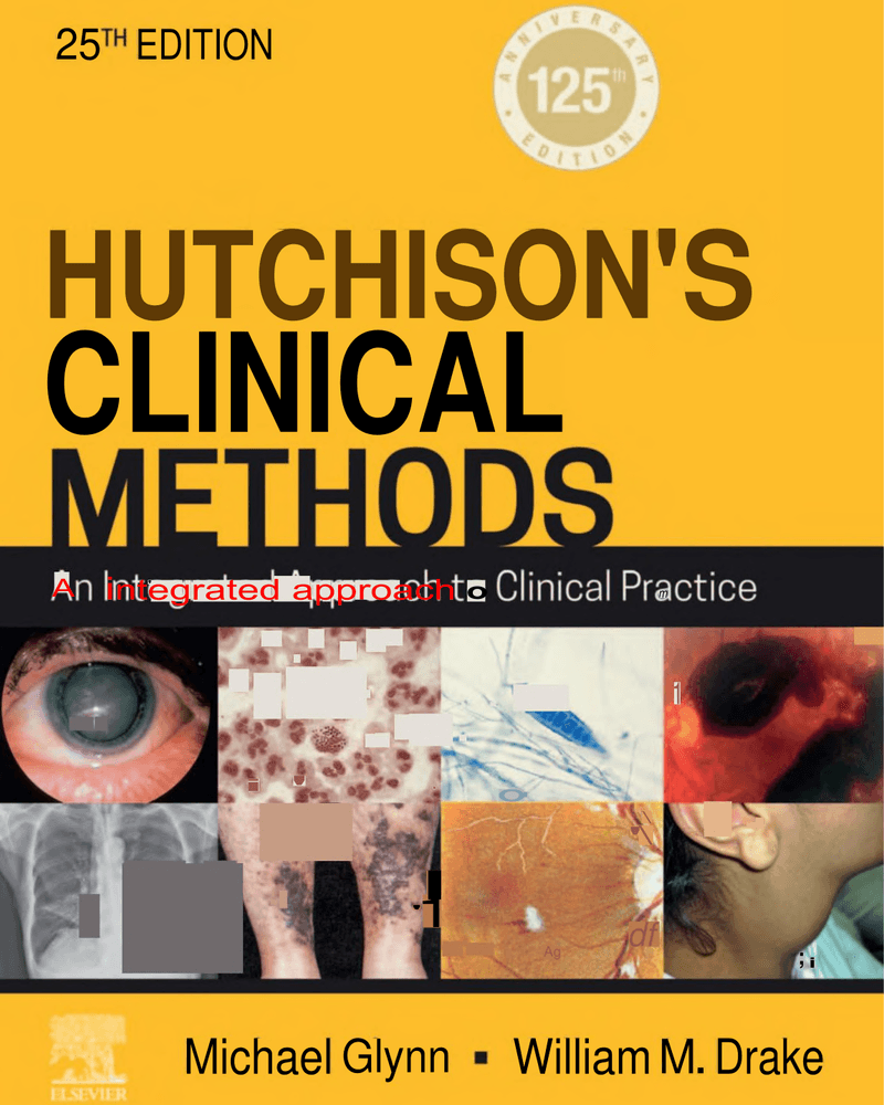 Glynn M Hutchison's Clinical Methods An Integrated Approach 25ed (2) cover