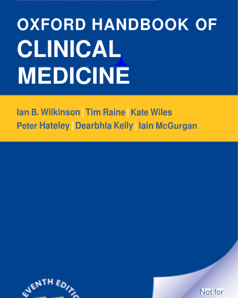 Oxford Handbook of Clinical Medicine 11E 2024 cover