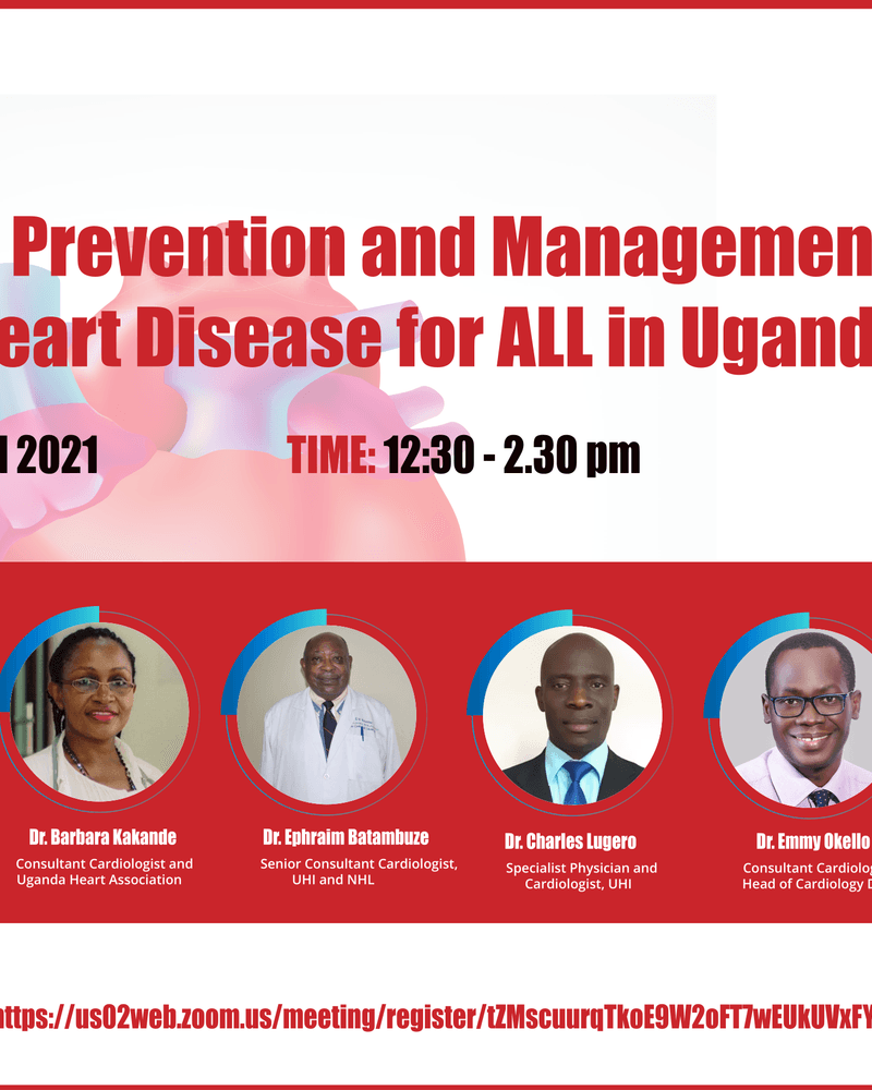 UNDERSTANDING PREVENTION AND MANAGEMENT OF ISCHAEMIC HEART DISEASE FOR ALL IN UGANDA cover