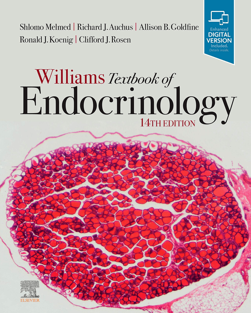Williams Textbook of Endocrinology (2019, Elsevier) cover
