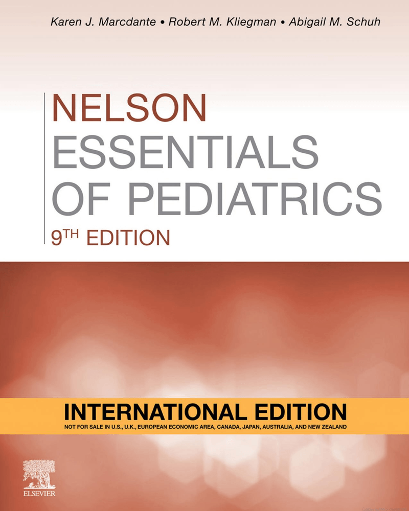 2023 Nelson Essentials of Pediatrics 9th edition cover