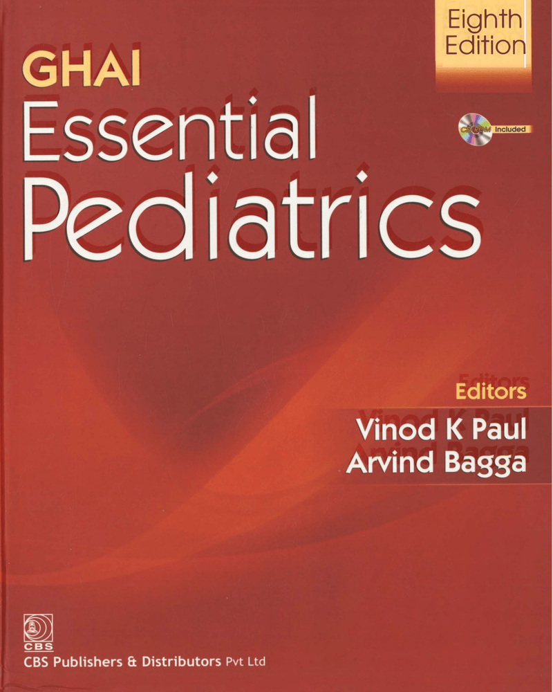 Paediatrics (8th Edition) [O.P. Ghai] -Reduced (2) cover
