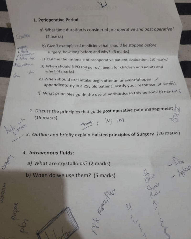 surgery papers cover