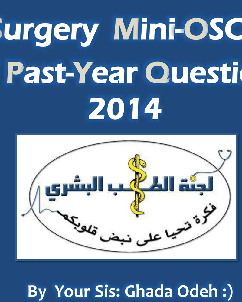 Surgery Mini-OSCE: All Past-Year Questions cover