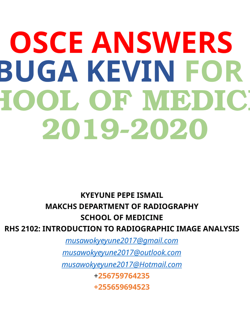 OSCE ANSWERS cover