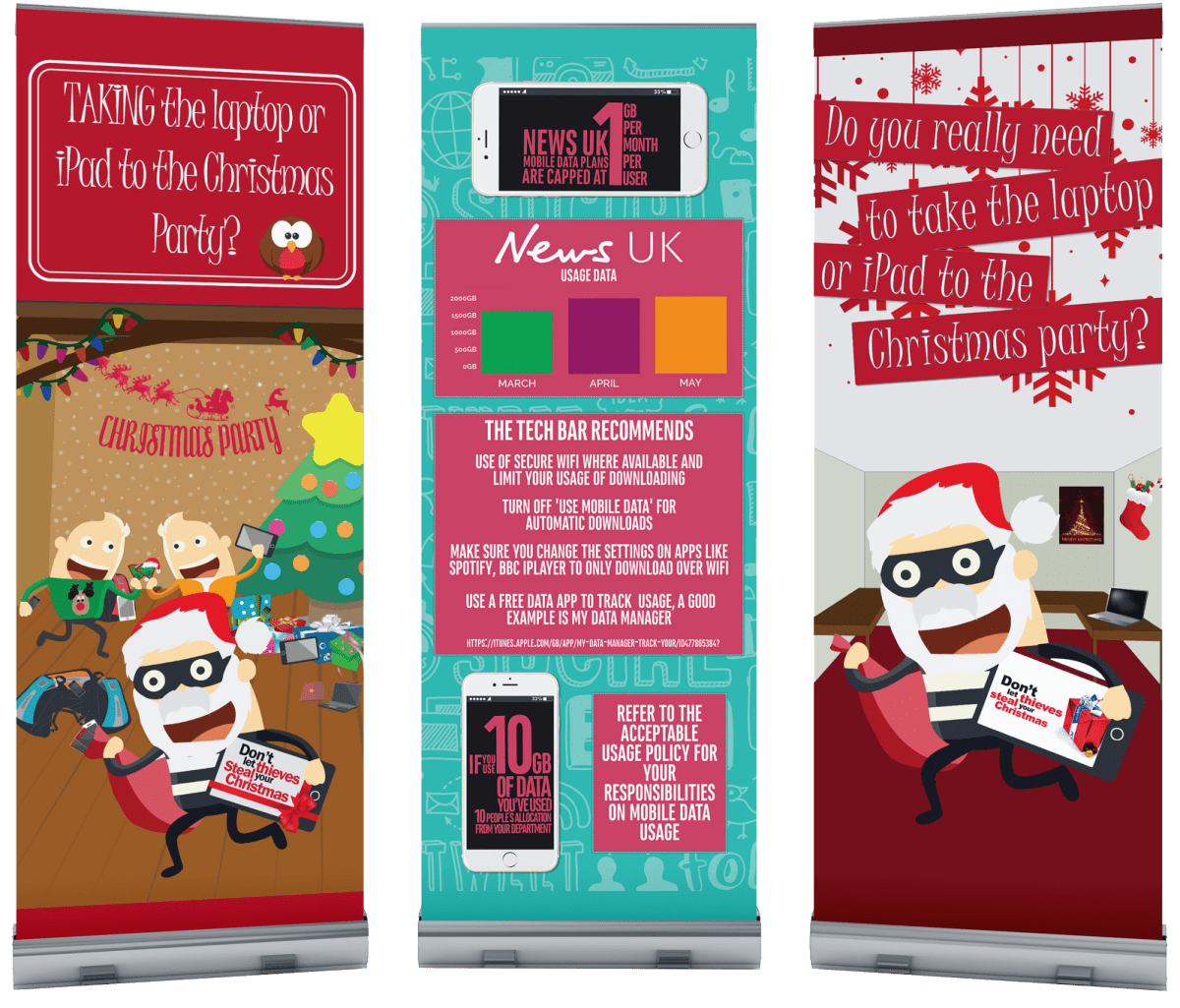 News Uk Roller Banner Mockup - News UK