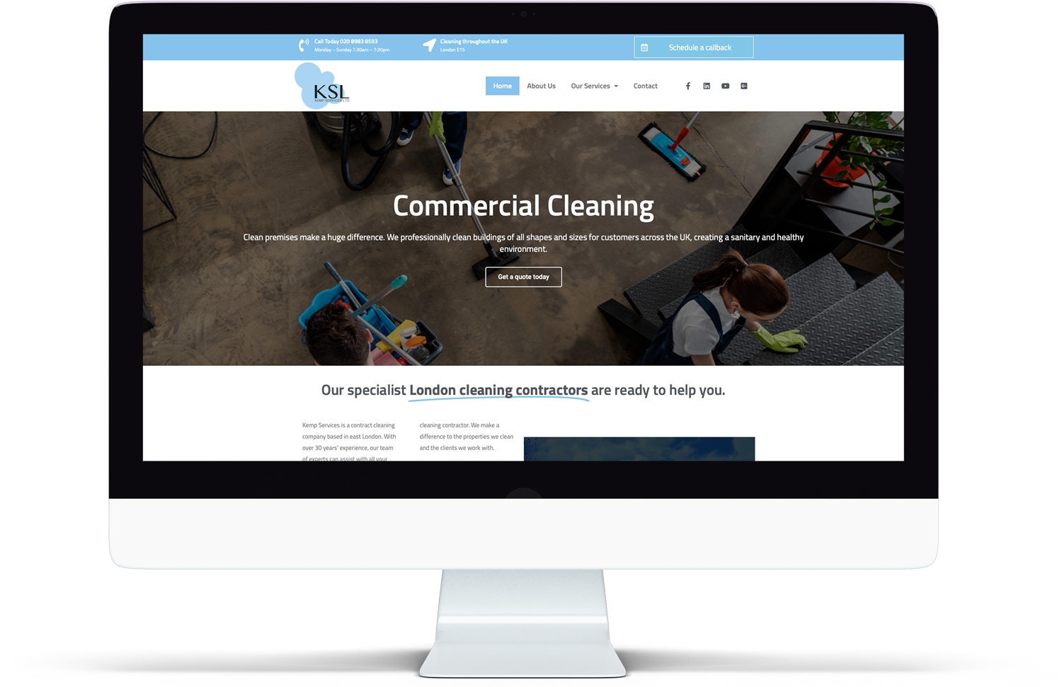 kemp services Professional Website Development Services