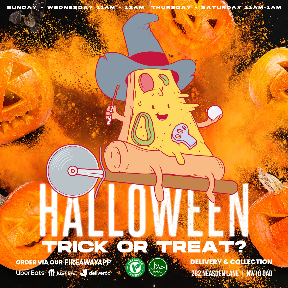 Halloween 3 2 - Fireaway Pizza
