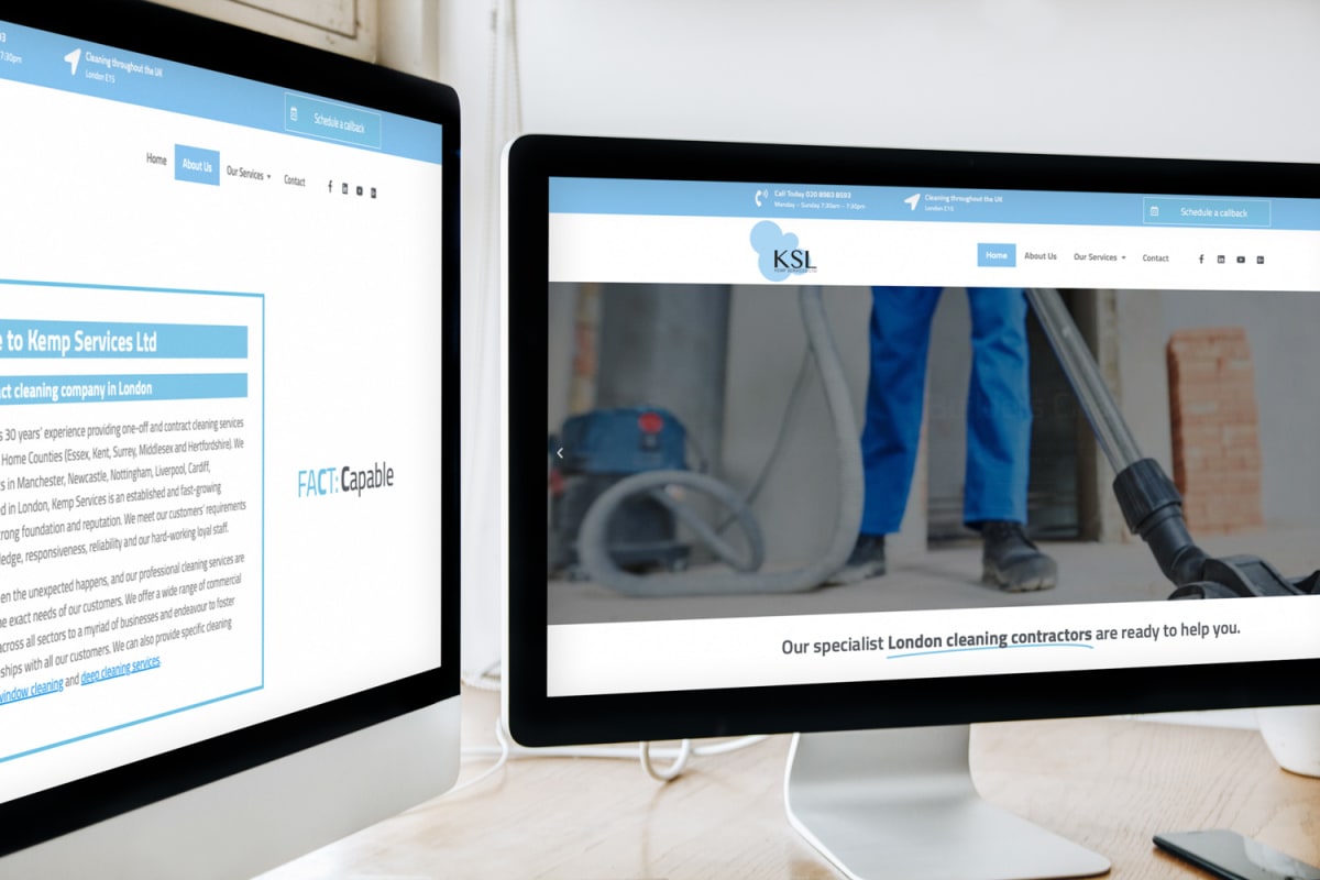 Kemp Services Website Development 1 - Kemp Services