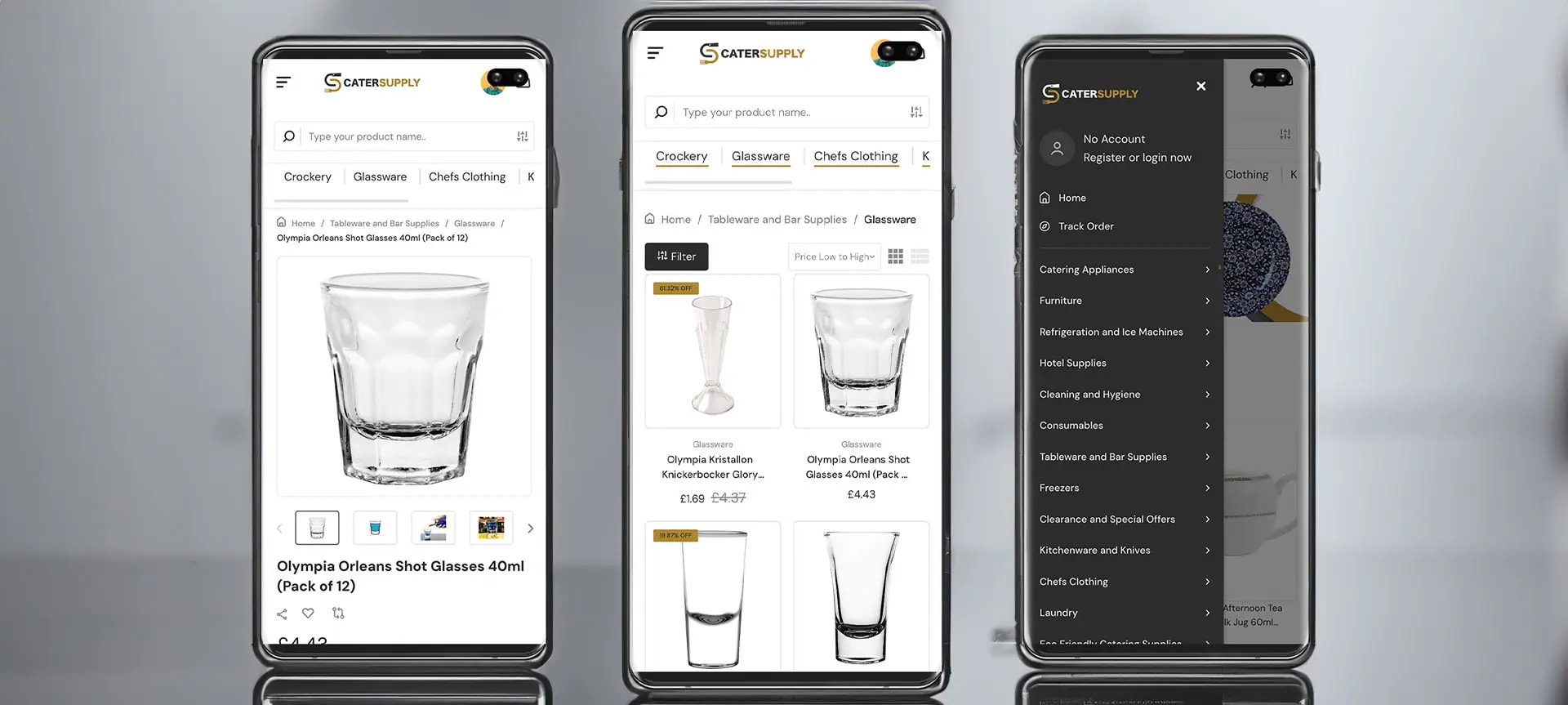 Custom eCommerce website development