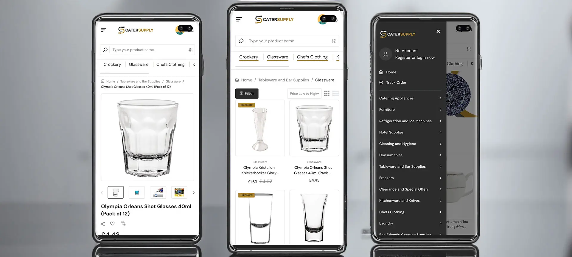 Custom eCommerce website development