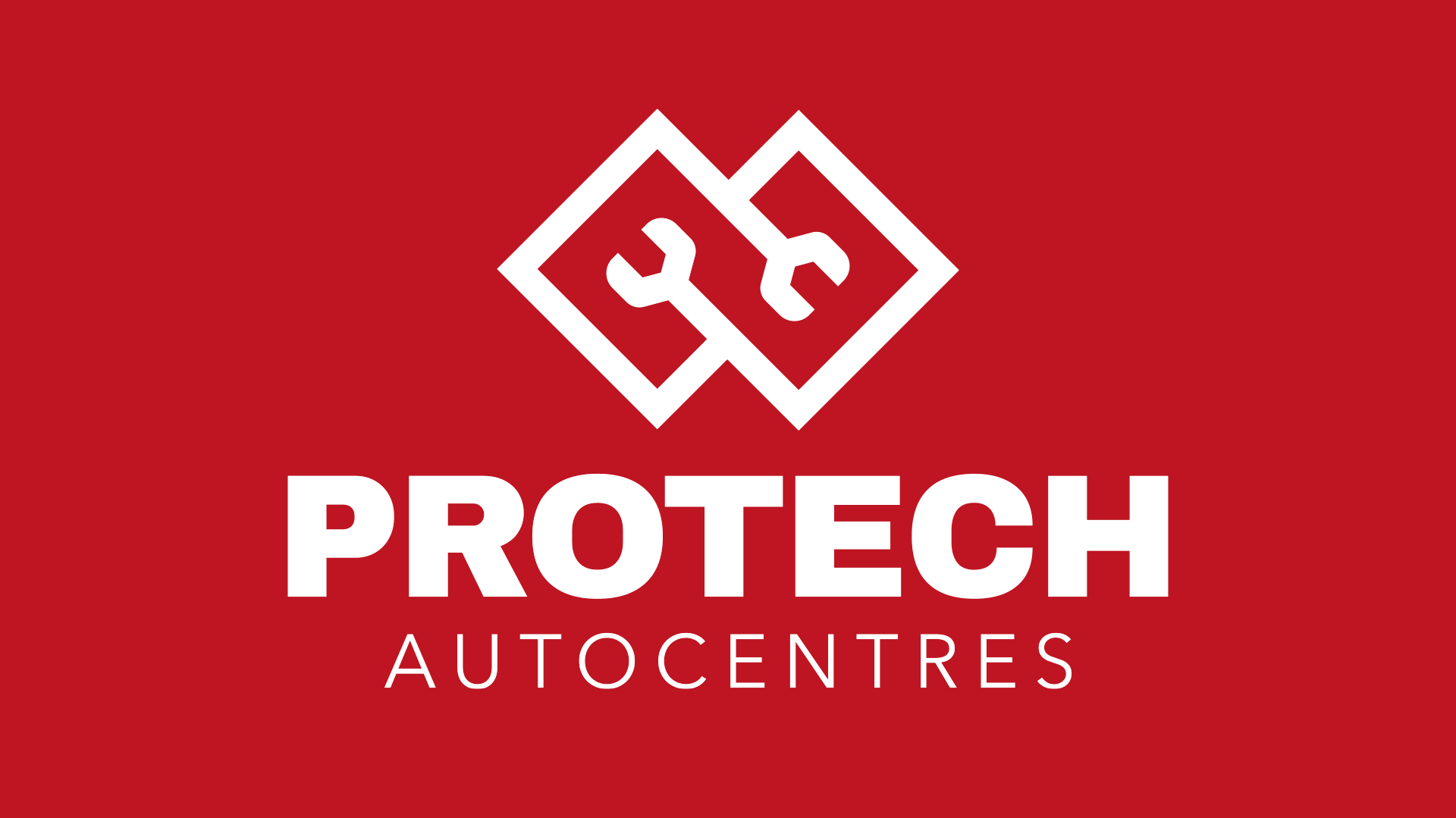 Protech Autocentres Professional Automotive Branding Logo Design