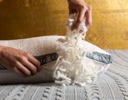 Pillow Showing Latex Noodle Fill thumbnail