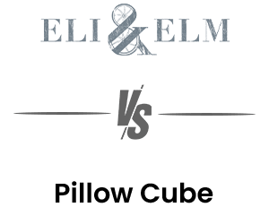 Eli & Elm vs Pillow Cube