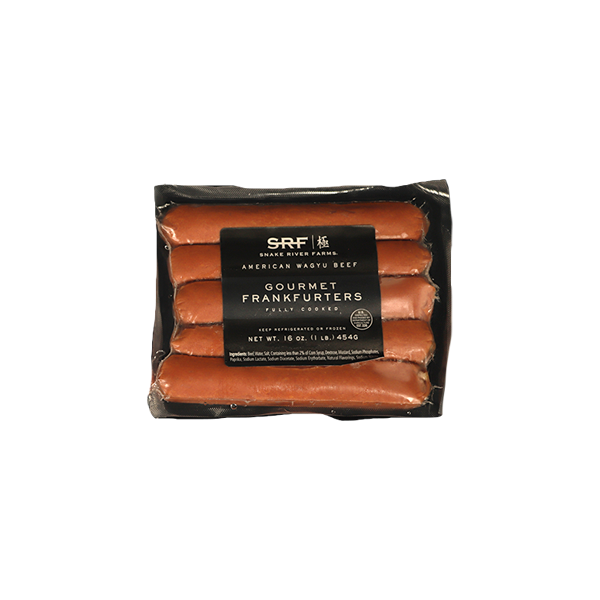 SALCHICHA DE RES WAGYU SRF PAQUETE 455GR