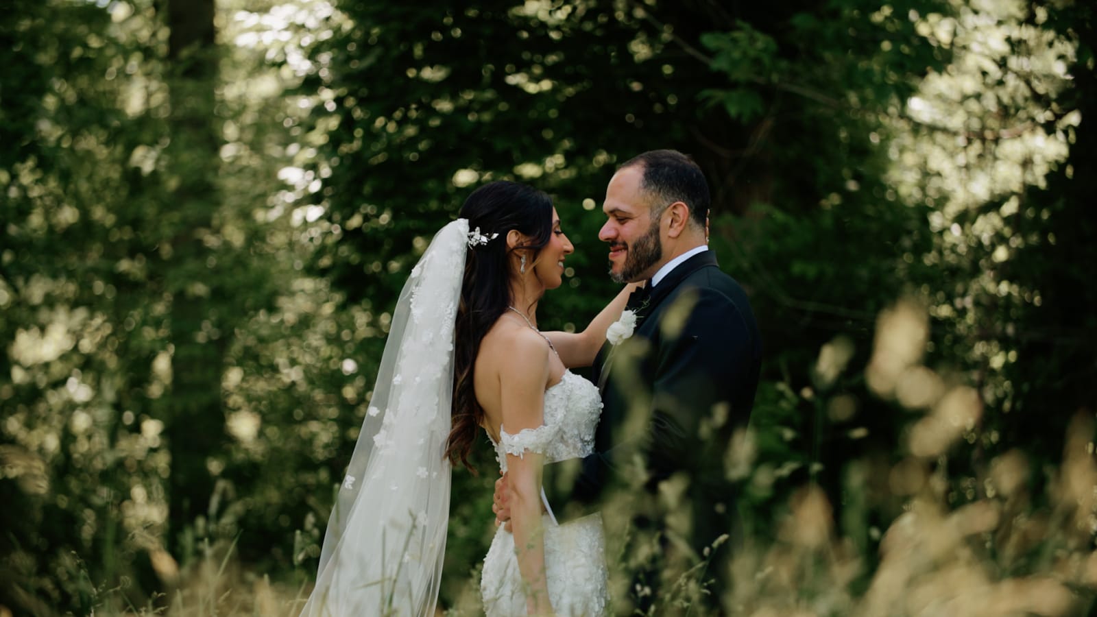 A woodland wedding