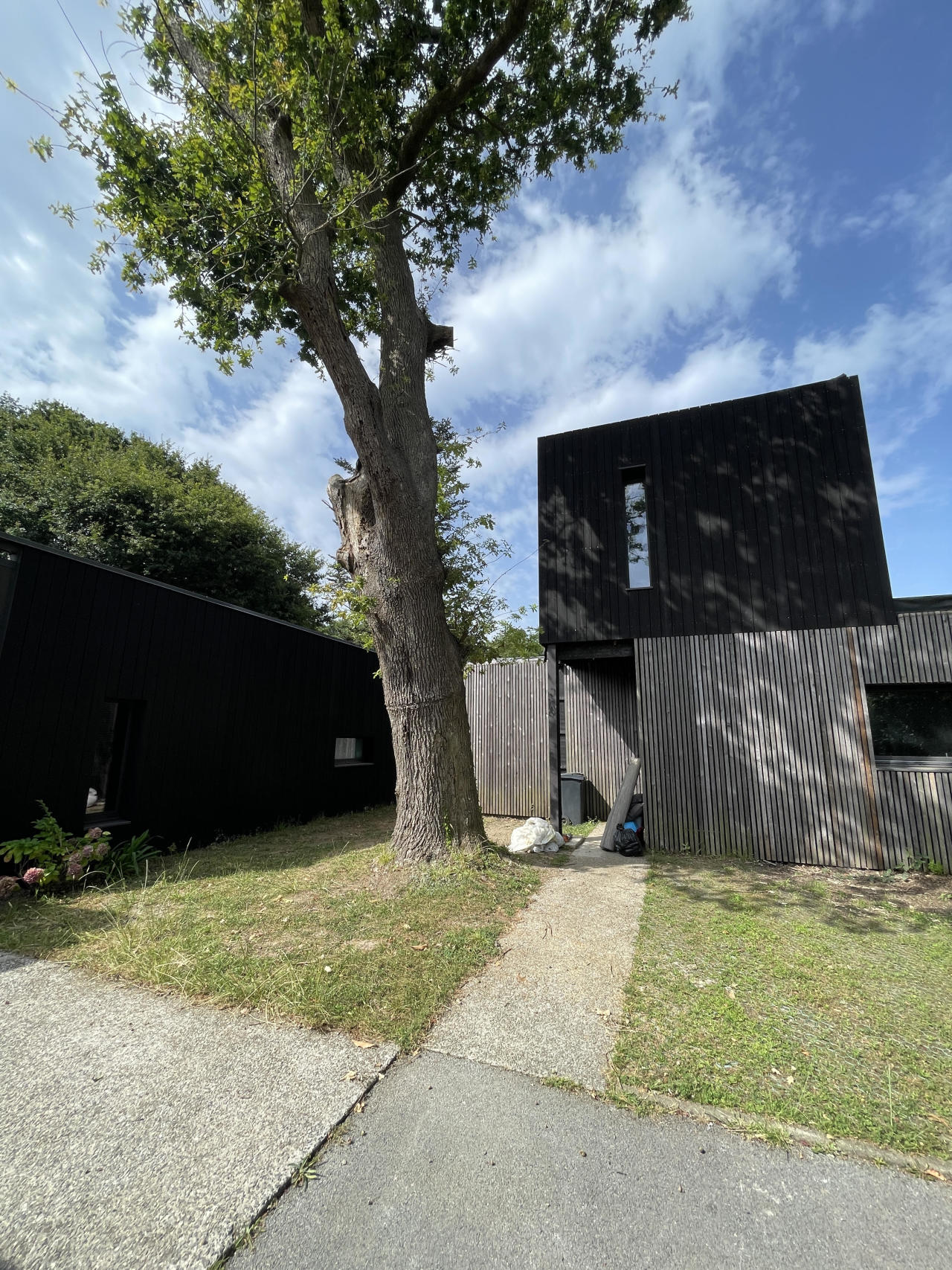 Extension d'une maison bois