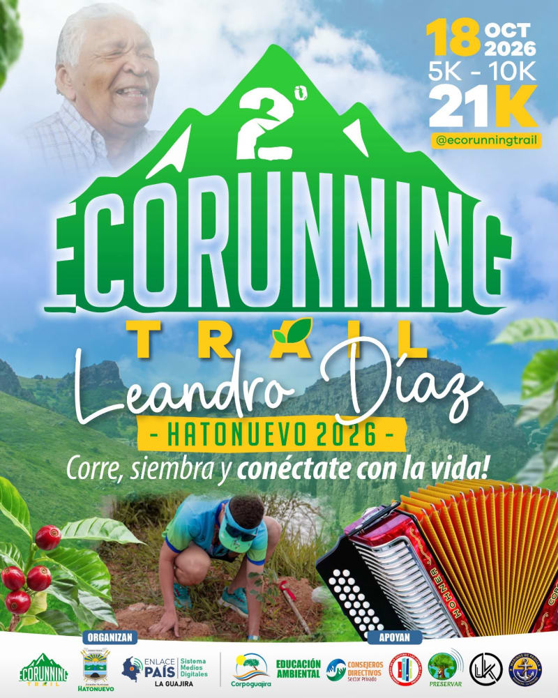 Flyer de Ecorunning Trail Leandro Díaz