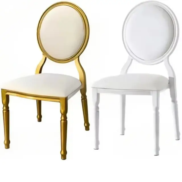  Cadeira Luxo Dourada em Inox  Elegância e sofisticação para os seus eventos 5