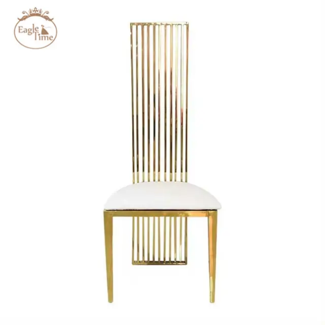  Cadeira Luxo Dourada em Inox  Elegância e sofisticação para os seus eventos 7