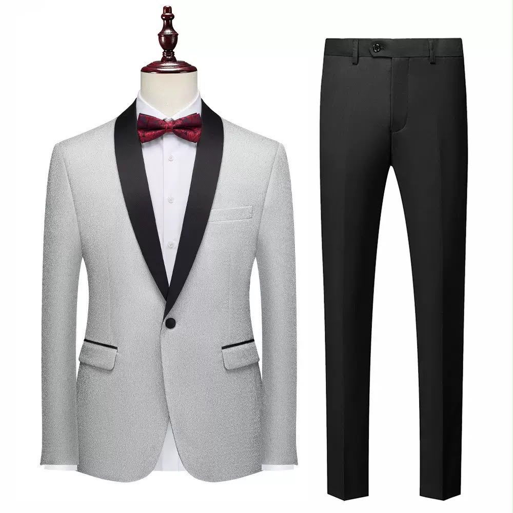 Fato Masculino Elegante – Blazer e Calças  