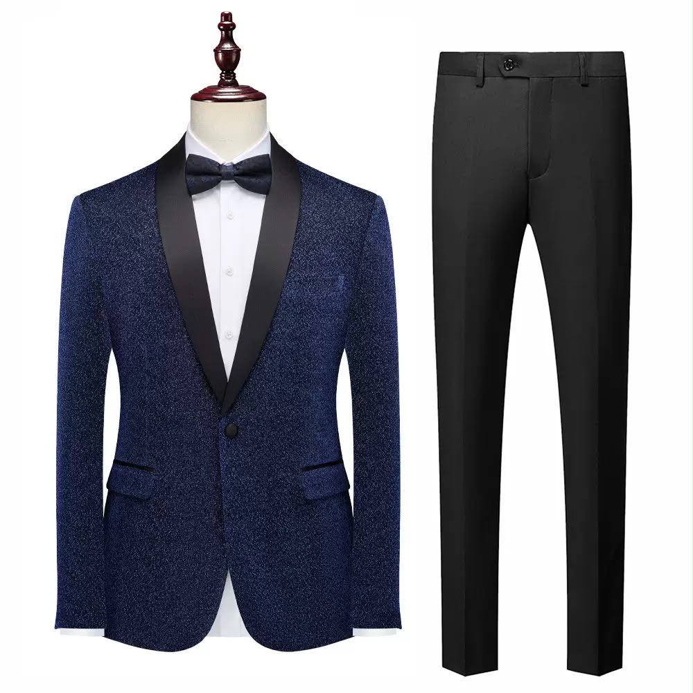 Fato Masculino Elegante – Blazer e Calças   2