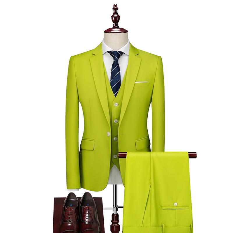 Fato de Homem de 3 Peças – Elegância e Sofisticação  4