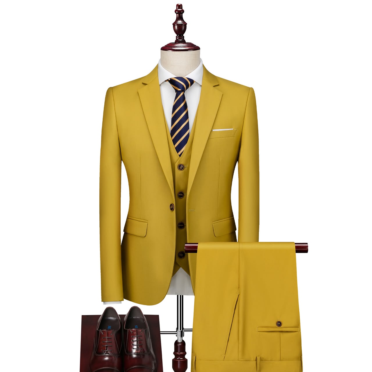 Fato de Homem de 3 Peças – Elegância e Sofisticação  6