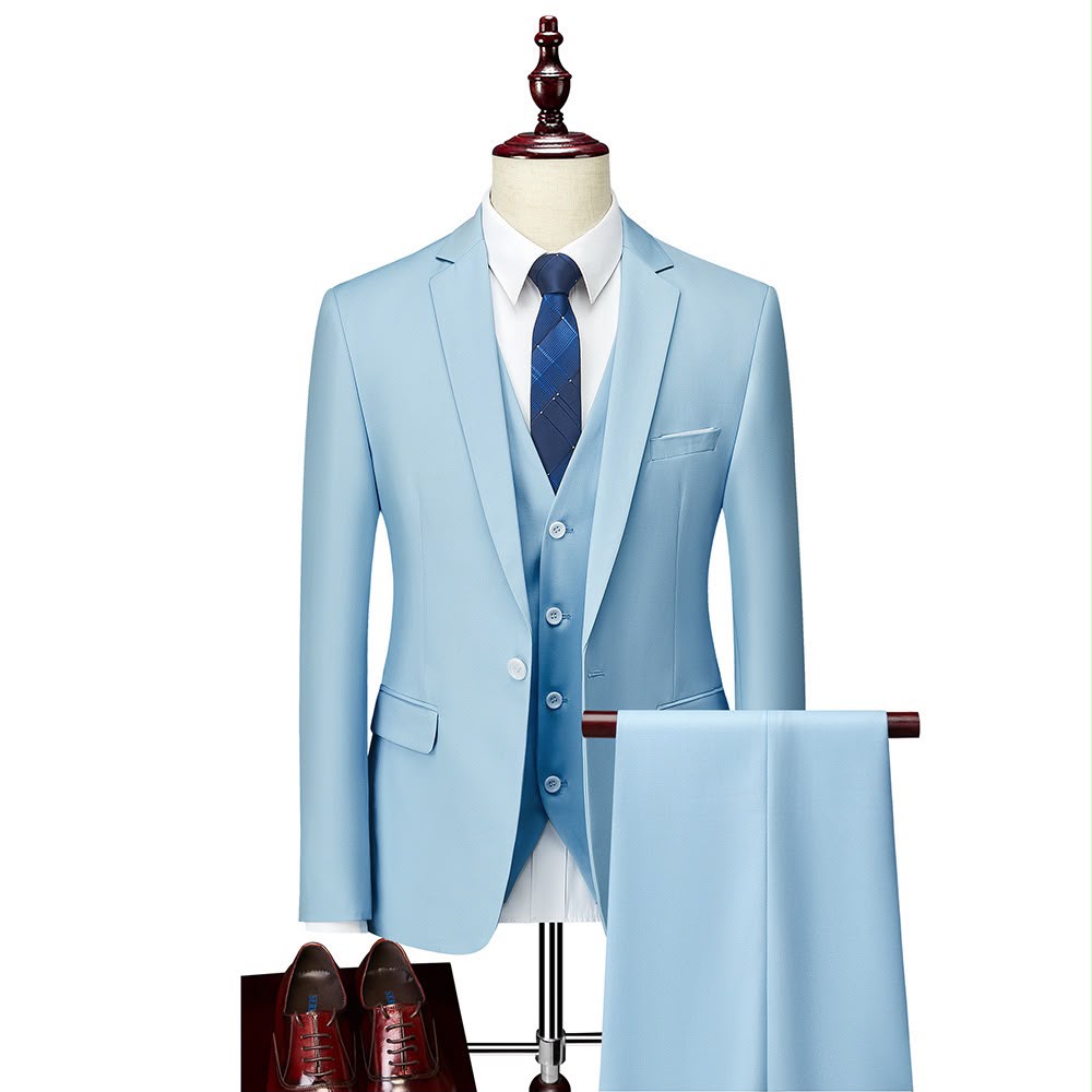 Fato de Homem de 3 Peças – Elegância e Sofisticação  7