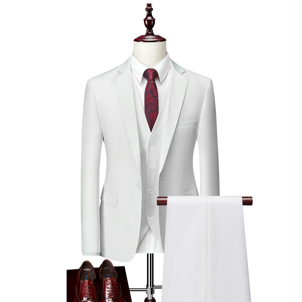 Fato de Homem de 3 Peças – Elegância e Sofisticação  8