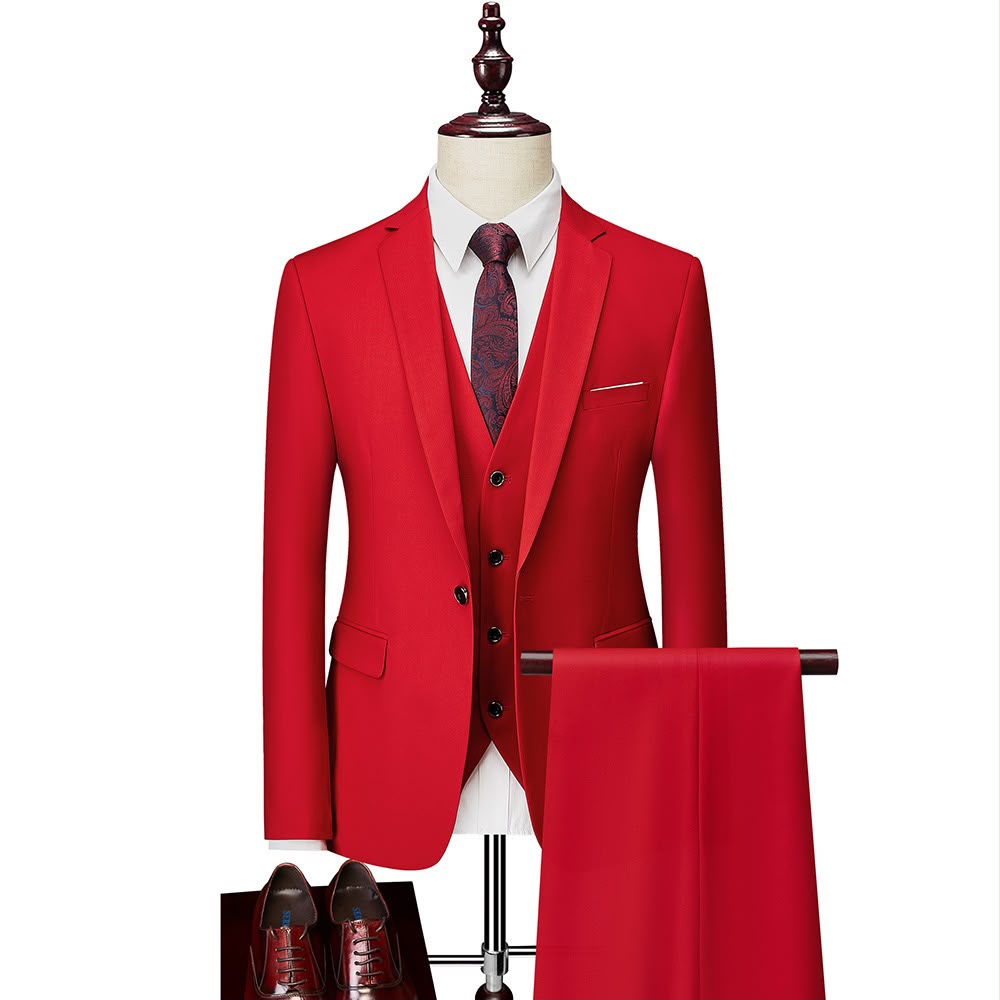 Fato de Homem de 3 Peças – Elegância e Sofisticação  13