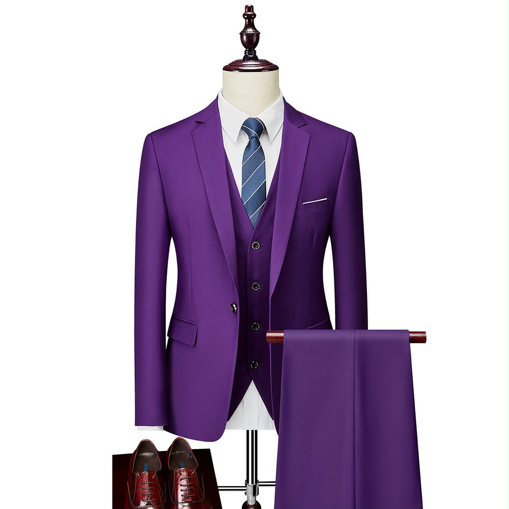 Fato de Homem de 3 Peças – Elegância e Sofisticação  17