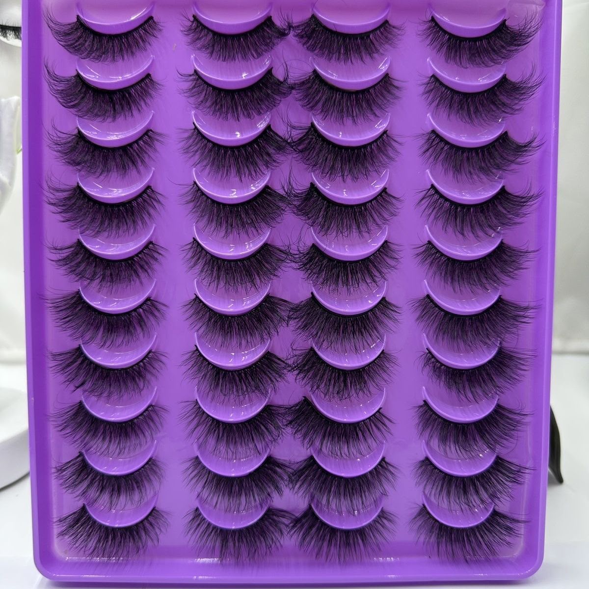 1 Caixa, Cílios Postiços 3D de Volume Intenso 3