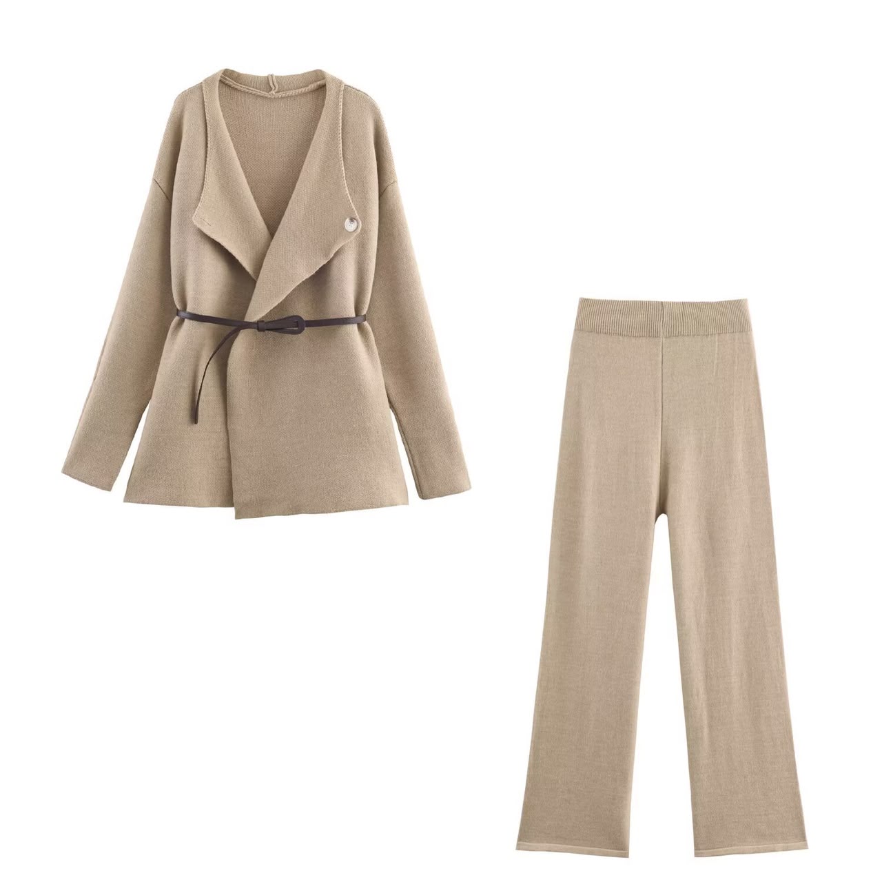 Conjunto Feminino de Malha – Elegância e Conforto 2