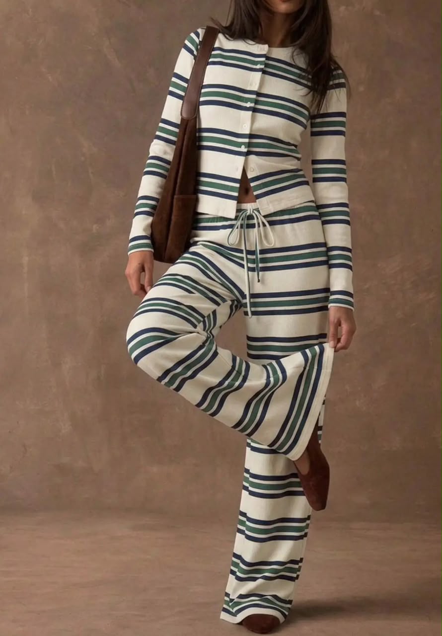 CONJUNTO FEMININO DE 3 PEÇAS – ESTILO CASUAL CHIQUE  5