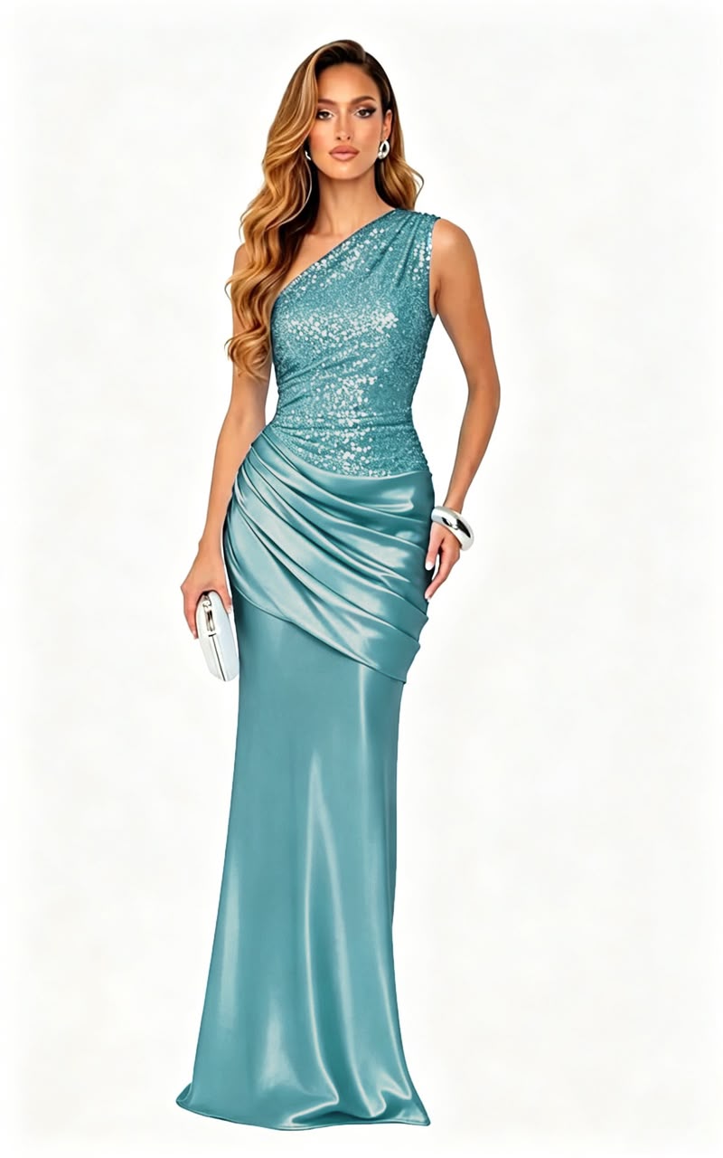 Vestido de Gala Elegante em Lilás Um modelo sofisticado e marcante, perfeito para ocasiões especiais. 9