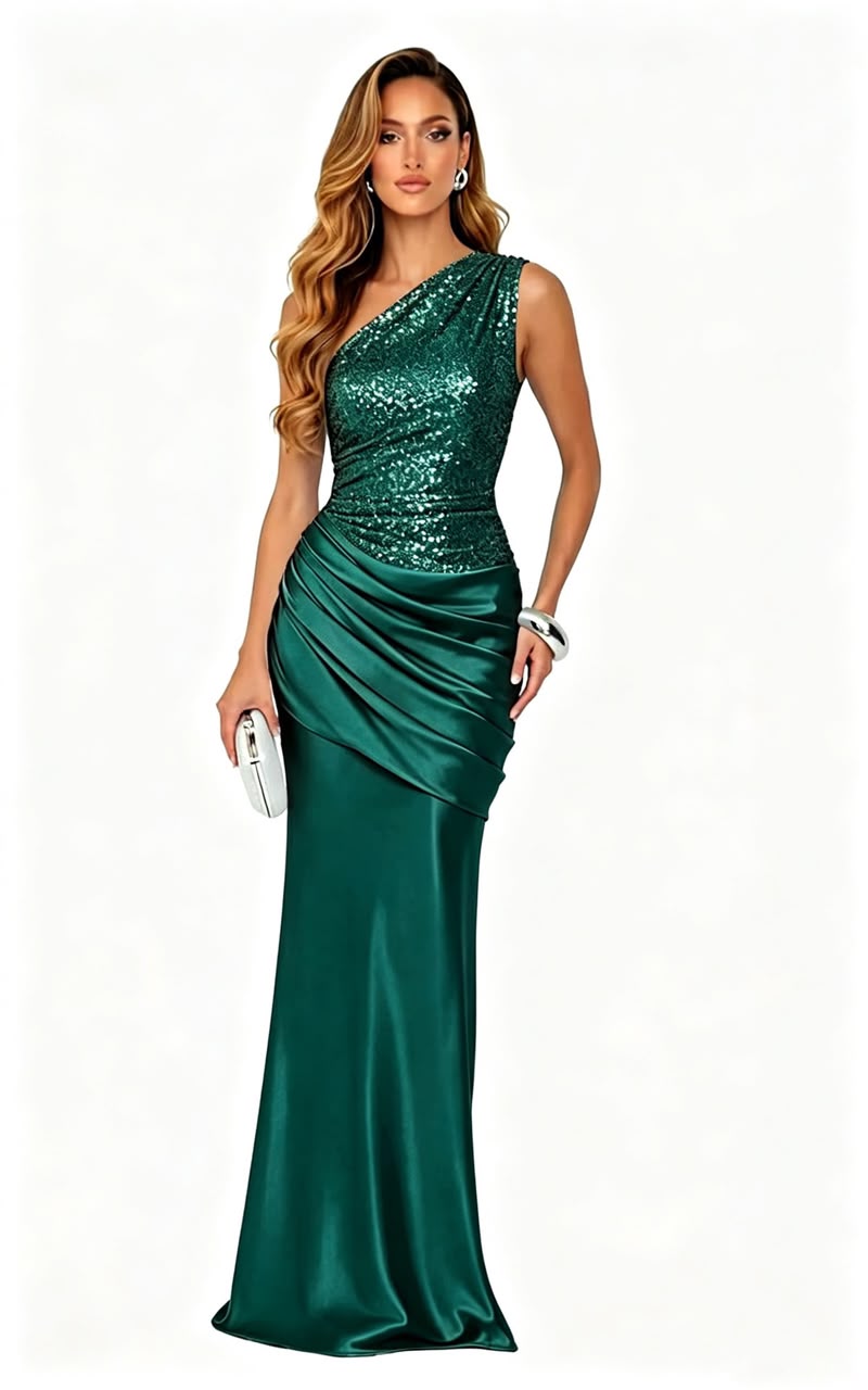 Vestido de Gala Elegante em Lilás Um modelo sofisticado e marcante, perfeito para ocasiões especiais. 10