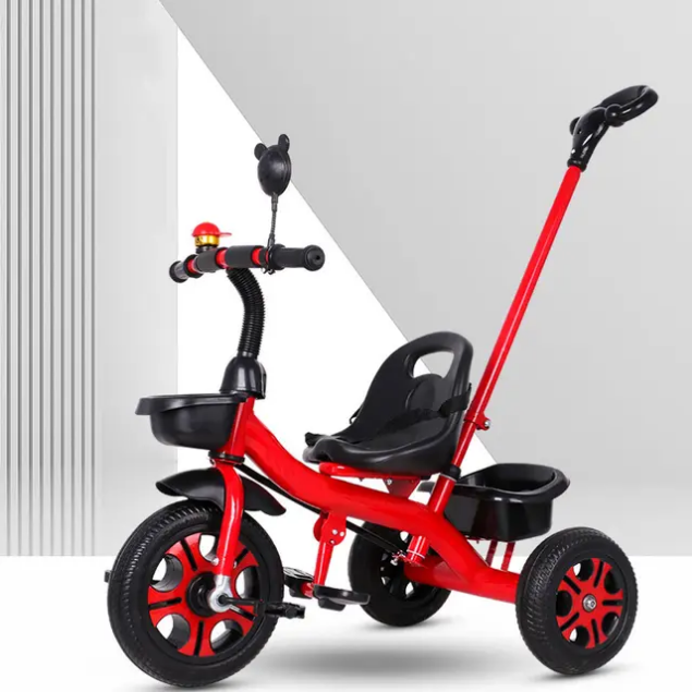 TRICICLO INFANTIL PREMIUM | CONFORTO, SEGURANÇA E DIVERSÃO