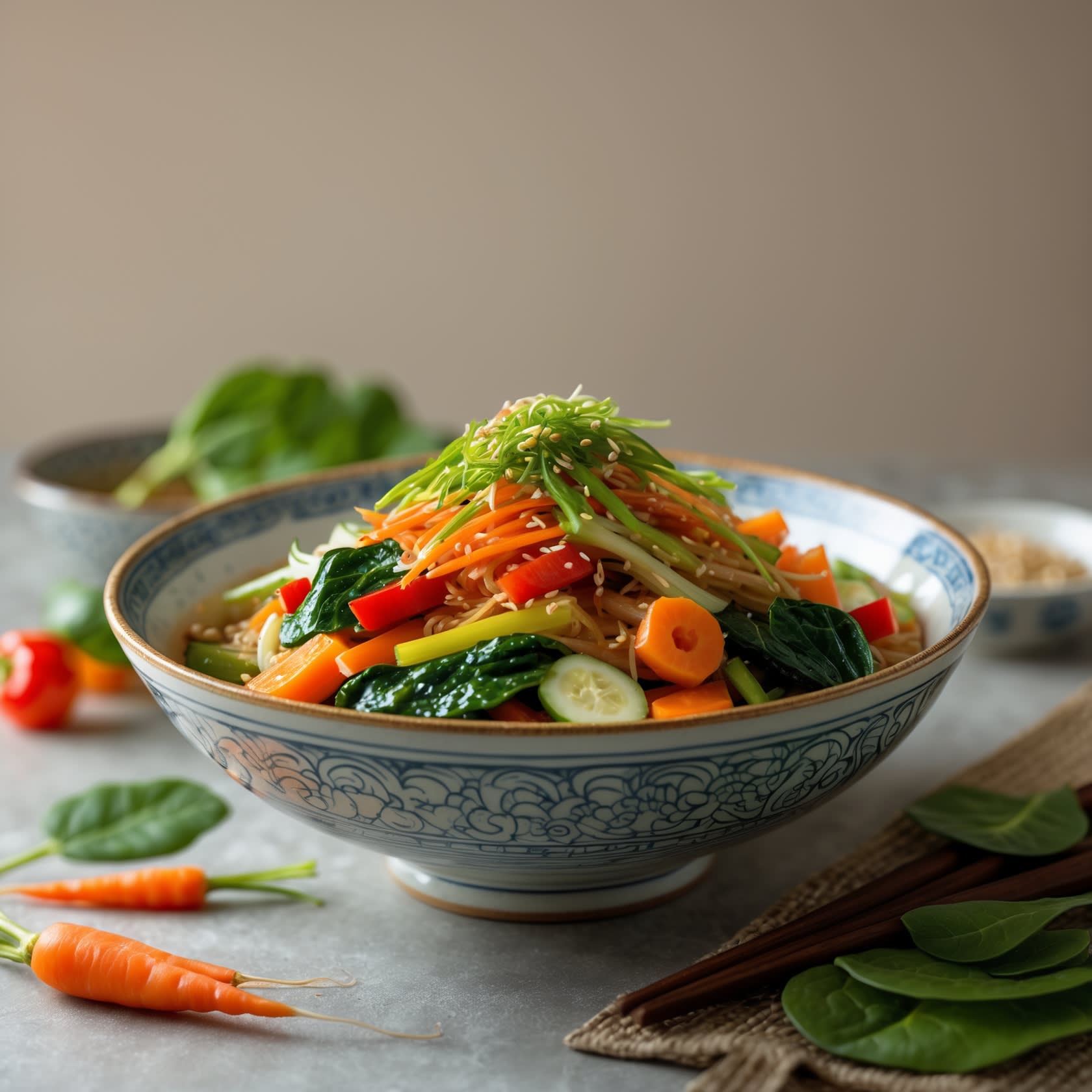 Vegetable Japchae
