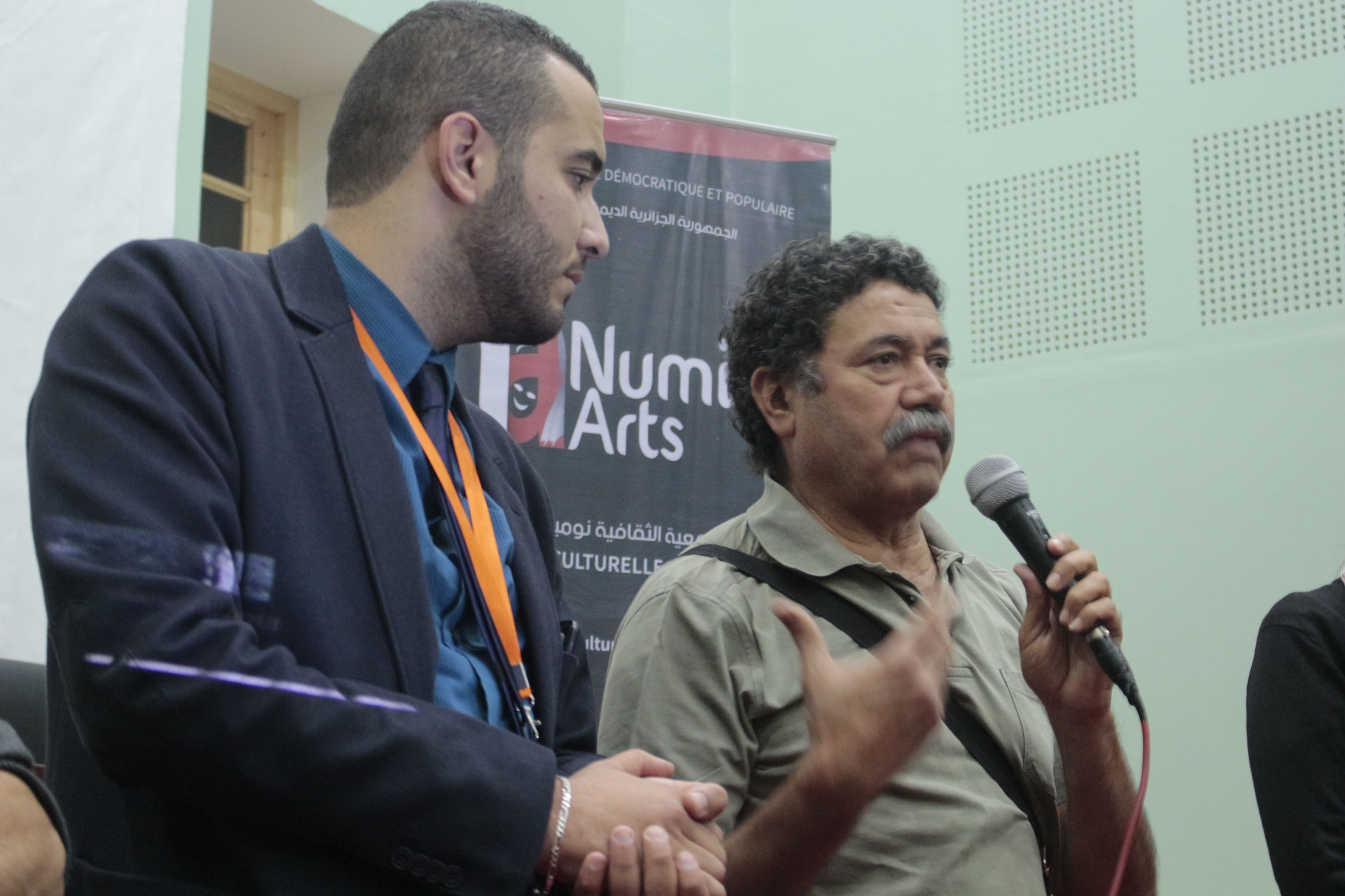 Cine-Club: Ali Aissaoui avec le membre Youcef 