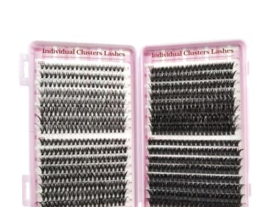 Producto: Libro de Pestañas DIY Natural en Racimos – 530 Piezas