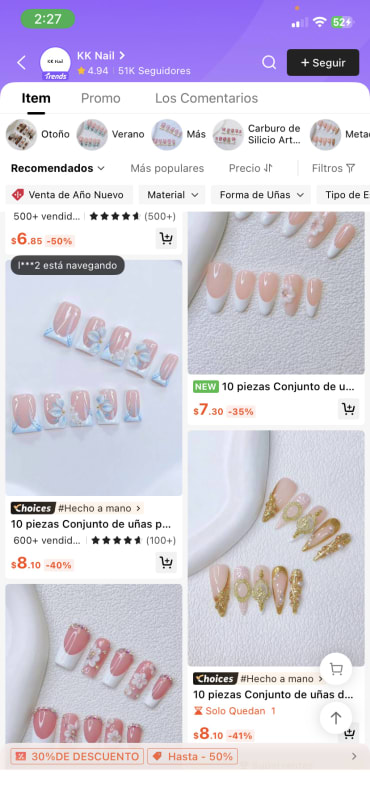 Foto principal: Uñasss