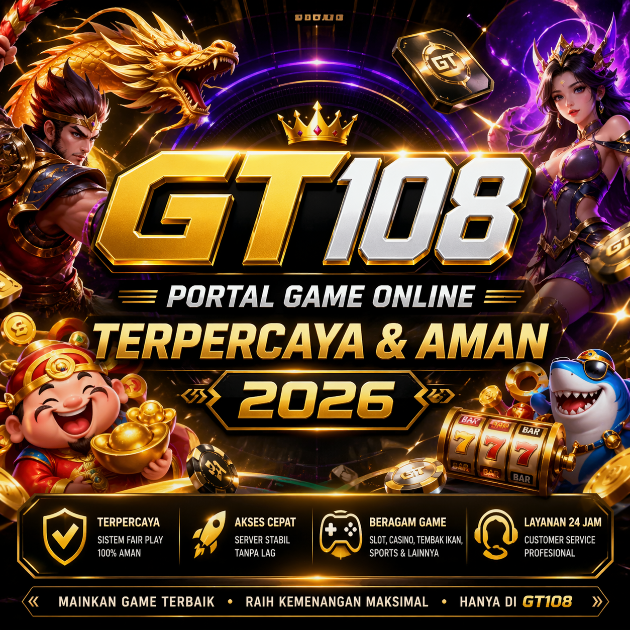 GT108 : Portal Game Online Terpercaya & Aman 2026
