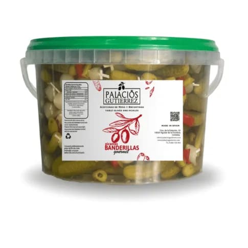 Banderillas Picantes Cubo