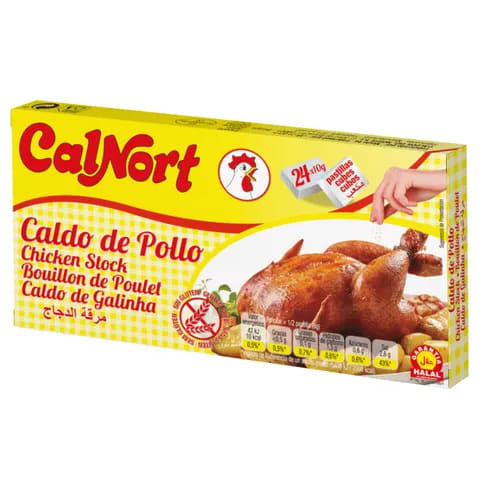 Caldo Pollo Calnort 24 pastillas