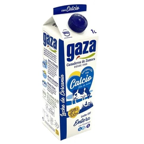 Leche Entera Gaza 1L