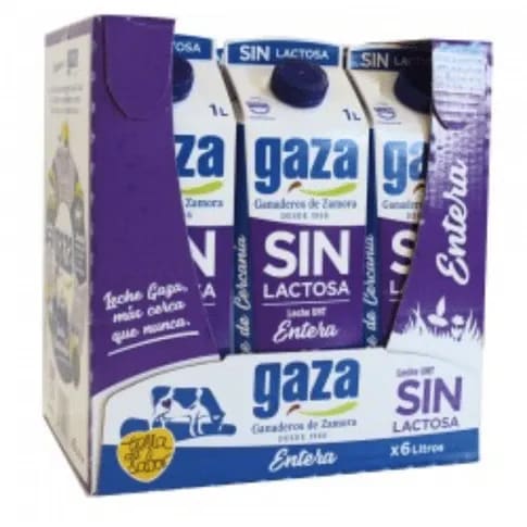 Leche Entera S/L Gaza 6L