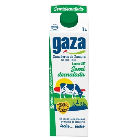 Leche Semi Gaza 1L