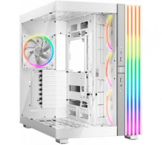Gabinete Be Quiet! LIGHT BASE 900FX White ARGB E-ATX Vidrio Templado 4x120mm Light Wings ARGB Fans USB-C 3.2 Gen2 Inc. Controladora Inc. Soporte Placa de video