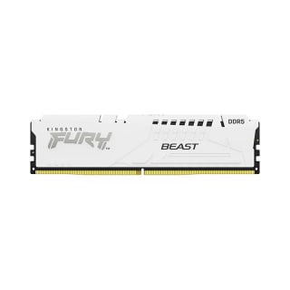Memoria RAM Kingston Fury Beast 16GB 6400 Mhz DDR5 - White - Amd Expo & Intel XMP